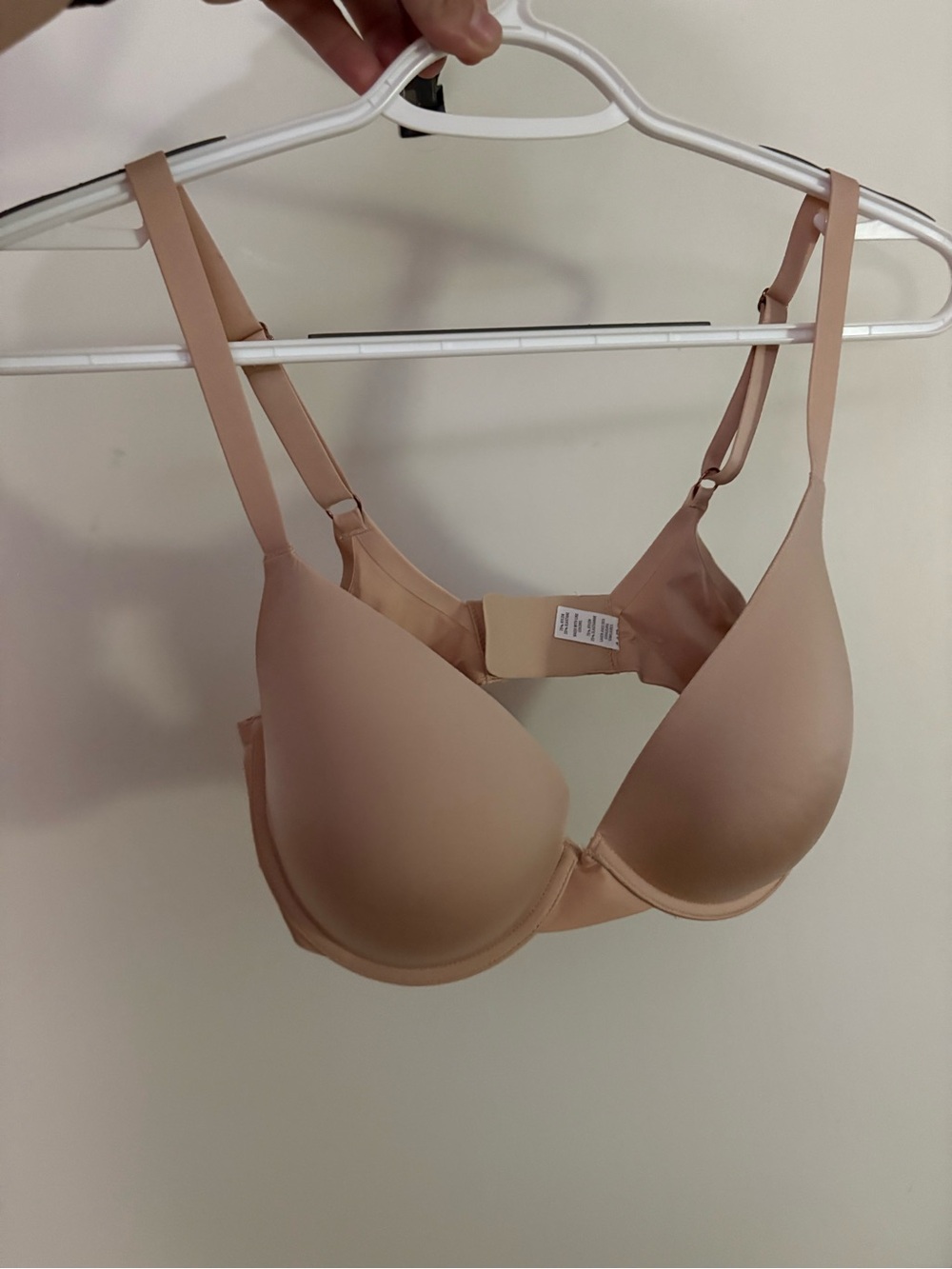 aerie Smooth Light Beige T-Shirt Bra 32DD